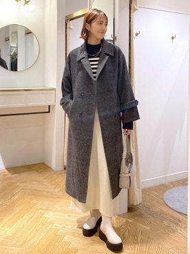 「アイテム（アクセサリー）」を使った、eric08さん（レディース・166cm・30代）の秋コーディネート
