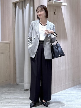 「MARY QUANT（マリークワント）のアイテム」を使った、eric08さん（レディース・166cm）の秋コーディネート