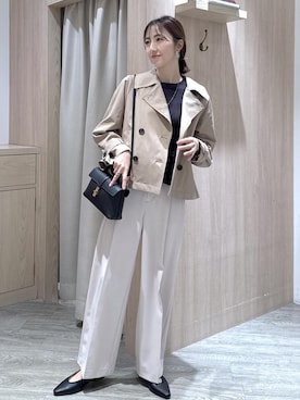 「VIS（ビス）のアイテム（アクセサリー）」を使った、eric08さん（レディース・166cm）の冬コーディネート