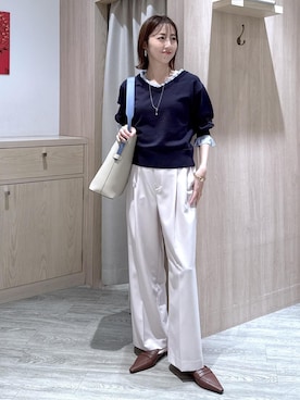 「VIS（ビス）のアイテム（アクセサリー）」を使った、eric08さん（レディース・166cm）の冬コーディネート