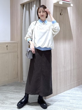 「VIS（ビス）のアイテム」を使った、eric08さん（レディース・166cm）の秋コーディネート