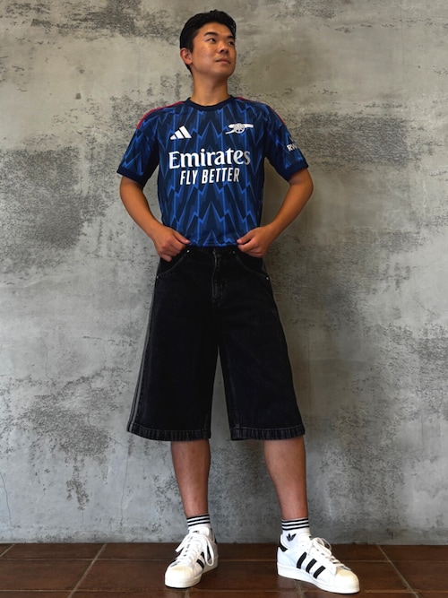 アディカラー デニム ファイヤーバードショーツ / ハーフパンツ / アディダスオリジナルス adidas Originals