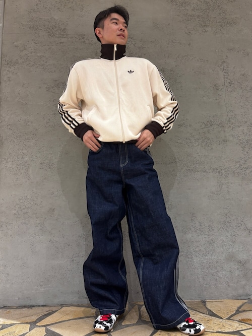 90s オルタナティブ スポーツ ワイドレッグ スケーター ジーンズ