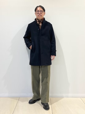 「アイテム（その他アウター）」を使った、MIZUTAさん（メンズ・174cm）の秋コーディネート