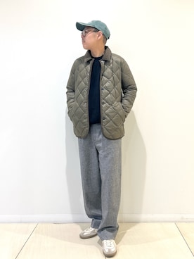 「アイテム（ダウンジャケット/コート）」を使った、MIZUTAさん（メンズ・174cm・30代）の冬コーディネート