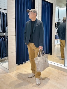 「アイテム（ジャケット/アウター）」を使った、MIZUTAさん（メンズ・174cm・30代）の秋コーディネート