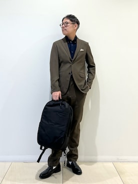 MIZUTAさん（メンズ・174cm）の冬コーディネート