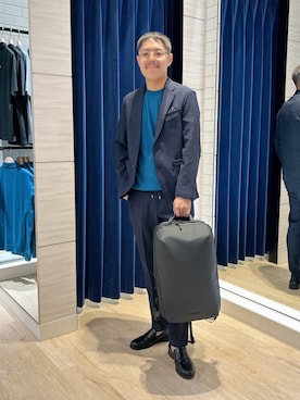 「アイテム（バックパック/リュック）」を使った、MIZUTAさん（メンズ・174cm・30代）の夏コーディネート