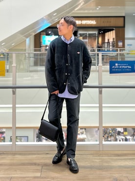 「アイテム（ブルゾン）」を使った、MIZUTAさん（メンズ・174cm）の秋コーディネート