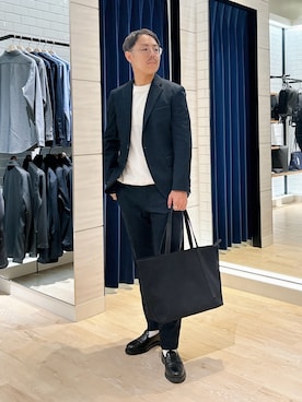 「アイテム（ジャケット/アウター）」を使った、MIZUTAさん（メンズ・174cm・30代）の秋コーディネート