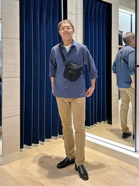 「アイテム（シャツ/ブラウス）」を使った、MIZUTAさん（メンズ・174cm・30代）の夏コーディネート