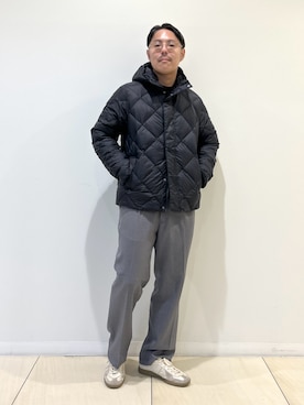 「アイテム（ダウンジャケット/コート）」を使った、MIZUTAさん（メンズ・174cm・30代）の冬コーディネート