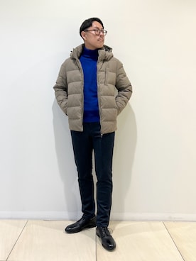 「きれいめ」｜MIZUTAさん（メンズ・174cm）の冬コーディネート