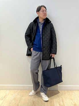 「アイテム（ブルゾン）」を使った、MIZUTAさん（メンズ・174cm・30代）の秋コーディネート