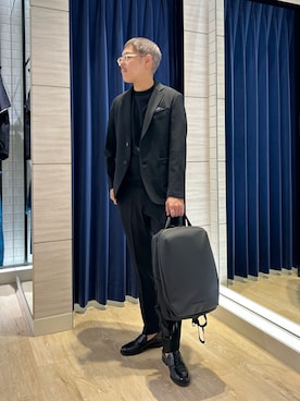 「アイテム（ジャケット/アウター）」を使った、MIZUTAさん（メンズ・174cm・30代）の夏コーディネート