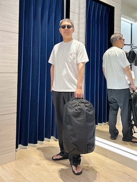 「アイテム（バッグ）」を使った、MIZUTAさん（メンズ・174cm・30代）の夏コーディネート