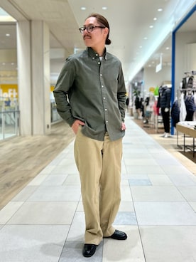 MIZUTAさん（メンズ・174cm）の冬コーディネート