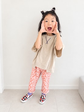 「アイテム（その他パンツ）」を使った、fuuuu1118さん（キッズ・120cm）の秋コーディネート