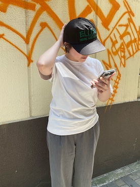 「elldu（エルドゥ）のアイテム」を使った、bcstaffさん（レディース・152cm）の夏コーディネート
