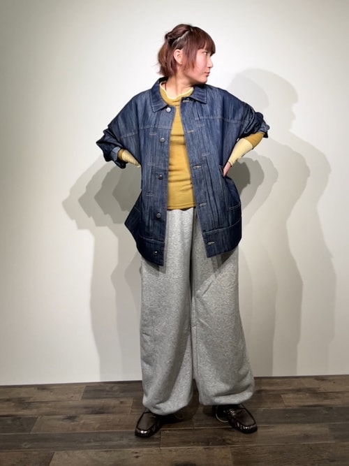 セール】ルーズデニムジャケット（デニムジャケット）｜SENSE OF PLACE