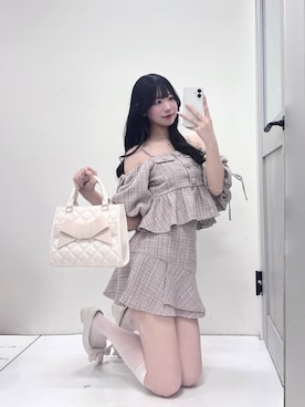 「INGNI（イング）のアイテム」を使った、uiさん（レディース・163cm）の春コーディネート
