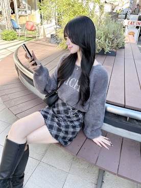 「INGNI（イング）のアイテム」を使った、uiさん（レディース・163cm）の秋コーディネート