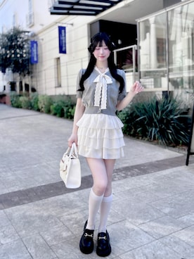 「INGNI（イング）のアイテム」を使った、uiさん（レディース・163cm）の春コーディネート