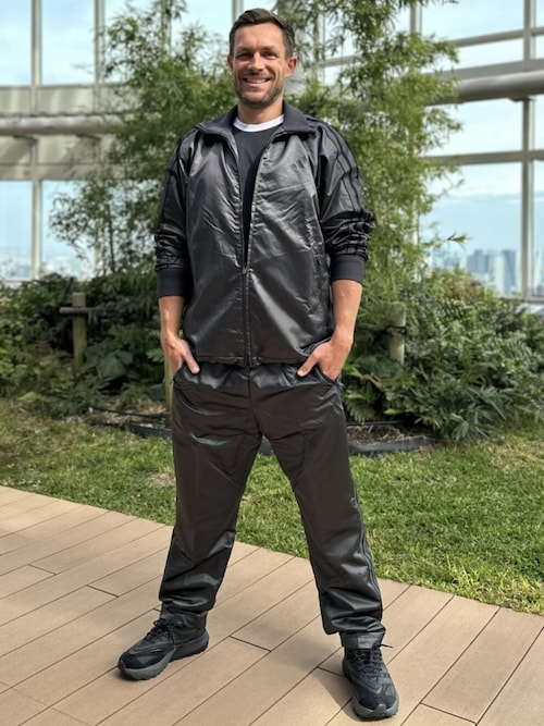 完売！！GOLDS GYMオリジナルジャージネイビー3XL試着のみ！ 数量限定 GOLD'S GYM (ゴールドジム)G5767 オリジナルジャージ