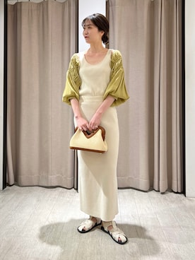 「ニットアップ」｜harunaさん（レディース・165cm）の春コーディネート