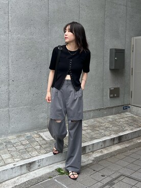 harunaさん（レディース・165cm）の夏コーディネート