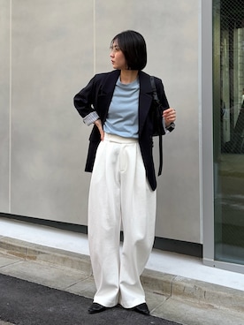 harunaさん（レディース・165cm）の冬コーディネート