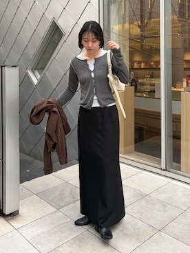 harunaさん（レディース・165cm）の冬コーディネート