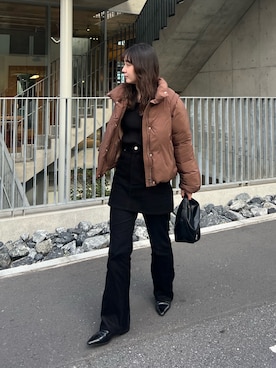 「アイテム（その他アウター）」を使った、harunaさん（レディース・165cm）の秋コーディネート