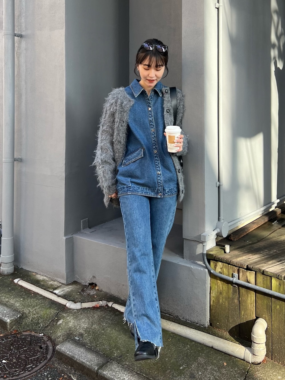 capricieux le'mage デニムカバーオール