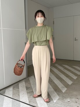 harunaさん（レディース・165cm）の春コーディネート