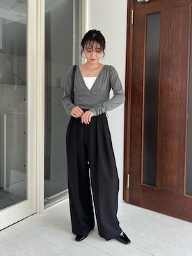 「初秋コーデ」｜harunaさん（レディース・165cm）の夏コーディネート