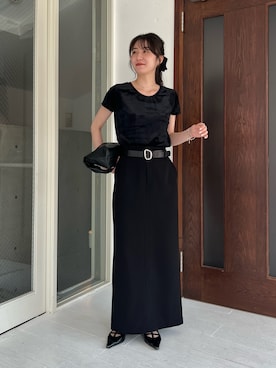 「アイテム（スカート）」を使った、harunaさん（レディース・165cm）の夏コーディネート