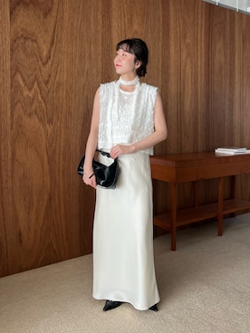 「アイテム（パンプス）」を使った、harunaさん（レディース・165cm）の夏コーディネート
