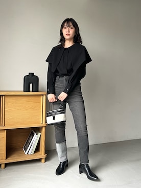 harunaさん（レディース・165cm）の秋コーディネート