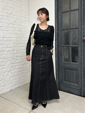 「アイテム（パンプス）」を使った、harunaさん（レディース・165cm）の夏コーディネート