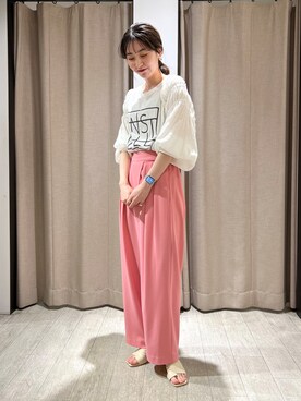 harunaさん（レディース・165cm）の春コーディネート