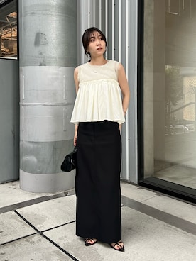 harunaさん（レディース・165cm）の夏コーディネート