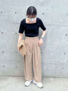 harunaさん（レディース・165cm）の春コーディネート