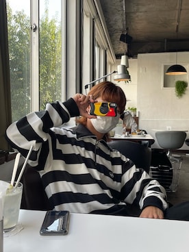 「BASIC COTTON（ベーシックコットン）のアイテム」を使った、ウェア太郎さん（メンズ・176cm）の冬コーディネート