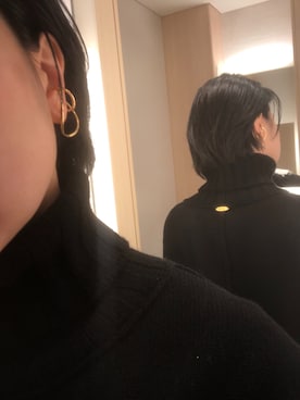 「Deuxieme Classe（ドゥーズィエムクラス）のアイテム（ニット/セーター）」を使った、igamamaさん（レディース・154cm）の冬コーディネート