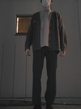 北田優希さん（メンズ・178cm）の冬コーディネート