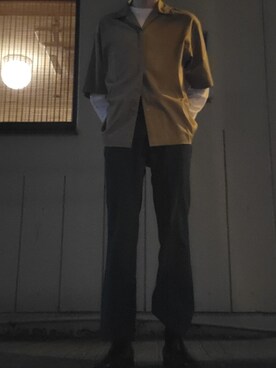 「order（オーダー）のアイテム（トップス）」を使った、北田優希さん（メンズ・178cm）の冬コーディネート