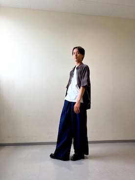 かずしさん(メンズ・176cm)の夏コーディネート