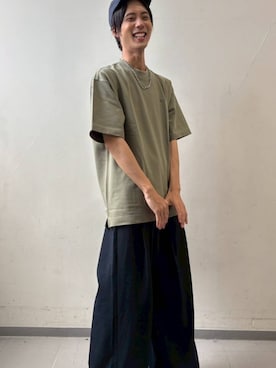 「URBAN RESEARCH DOORS（アーバンリサーチドアーズ）のアイテム（キャップ）」を使った、かずしさん（メンズ・176cm）の夏コーディネート