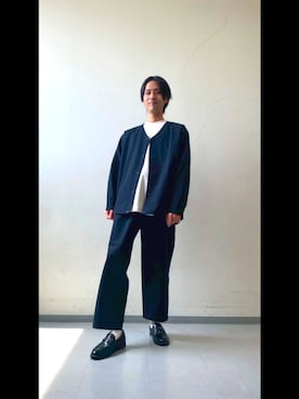 「MARMOT（マーモット）のアイテム（ジャケット/アウター）」を使った、かずしさん（メンズ・176cm）の春コーディネート